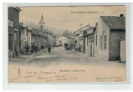 54 MARBACHE LA LORRAINE ILLUSTREE GRANDE RUE - Other & Unclassified