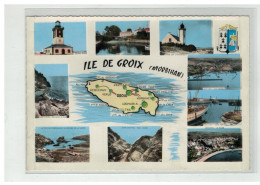 56 ILE DE GROIX PLAN VUES MULTIPLES NÂ°3 C - Groix