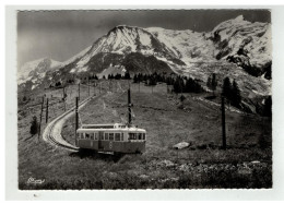 74 SAINT GERVAIS LES BAINS #13172 NE NID D AIGLE GLACIER DE BIONNASSAY TRAMWAY DU MONT BLANC DEPART DU COL DE VOZA NÂ°53 - Saint-Gervais-les-Bains