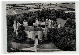 18 AINAY LE VIEIL VUE AERIENNE LE CHATEAU NÂ°16147 - Ainay-le-Vieil