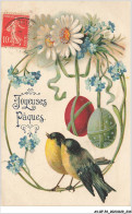 AV-BFP2-0305 - VOEUX - Joyeuses Pâques - Oiseaux, Âufs Et Marguerites - Easter