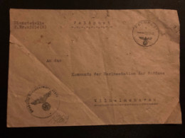 LETTRE FELDPOST NUMMER 03654 OBL.29-11 41 FELDPOST Pour KOMMANDO DER MARINESTATION DER NORDSEE - Cartas & Documentos