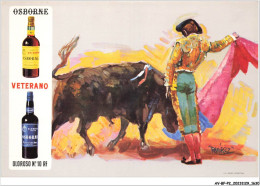 AV-BFP2-1002 - PUBLICITE - Osborne - Veterano - Toréador Et Taureau - Ramirez - Advertising