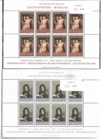 0504g: Gemeinschaftsausgabe Mit FL, Edition Österreich Bestehend Aus Den 4 KBs 2005- 2008 ** (ANK 109.-) - Unused Stamps