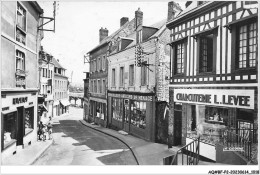 AQ#BFP2-76-0507 - DUCLAIR - La Rue Pavée - Commerces, Charcuterue L. Levee, Quincaillerie - Duclair