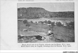 AQ#BFP1-AFRIQUE DU SUD-0271 - Série Du TRANSVAAL - Bosch Rand Prèss De La Tugela, Défendu Par Les Boers Février 1900 - Sud Africa
