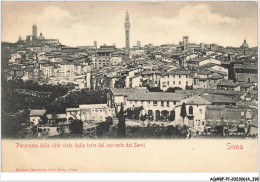 AQ#BFP1-ITALIE-0194 - SIENA - Panorama Della Città Visto Dalla Torre Del Convento Dei Servi - Siena