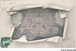 AV-BFP2-0691 - MONNAIE - Billet - Banque De France - Cent Francs - Monnaies (représentations)