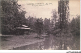 AV-BFP1-0142 - BELGIQUE - Liège - Exposition Universelle 1905 - Paysage à La Boverie - Altri & Non Classificati