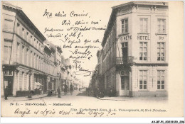 AV-BFP1-0149 - BELGIQUE - Sint-Nikolaas - Statiestraat - Hôtel Veuve O. Heye - Otros & Sin Clasificación