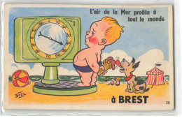 29 BREST #FG56400 L AIR DE LA MER CARTE A SYSTEME BOZZ - Brest