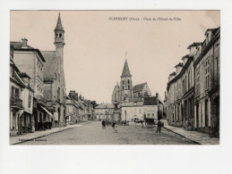 60 CLERMONT, Place De L'Hôtel De Ville. - Clermont