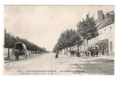 60 ESTREES SAINT DENIS, La Route De Flandre, Calèches, Voiture.  - Estrees Saint Denis