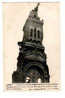 ALBERT, La Statue Qui Surmonte L'église Atteinte Par Les Obus Allemands. - Guerre 1914-18