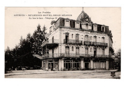 65 LOURDES, SPLENDID HÔTEL BEAU SÉJOUR, En Face La Gare - Téléphone 18. - Lourdes