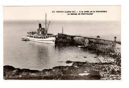 44 PORNIC, A La Jetée De Noëveillard, Le Bateau De Noirmoutier. - Pornic