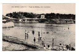 44 PORNIC, Plage Du Château  Vers Courmalon. - Pornic