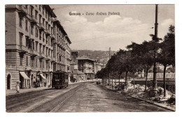 GENOVA, GÊNES, Corso Andrea Podestà. 2 SCAN. - Genova (Genoa)