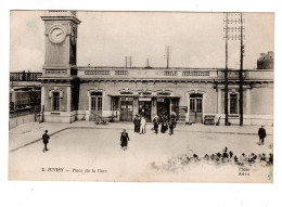 91 JUVISY Sur ORGE, La GARE. La Place. - Juvisy-sur-Orge