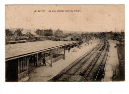 91 JUVISY Sur ORGE, La GARE. La Plus Grande Du Monde. - Juvisy-sur-Orge