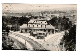 46 FIGEAC, La Gare Intérieure. - Figeac