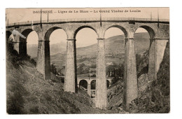 38 Dauphiné, Ligne De La Mure. Le Grand Viaduc De Loulla.  - Sonstige & Ohne Zuordnung