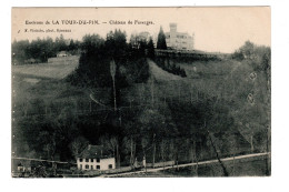 38 LA TOUR DU PIN, Château De FAVERGES. 2 SCAN. - La Tour-du-Pin