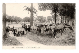 60 BEAUVAIS, Le Franc Marché ( Chevaux ).. - Beauvais