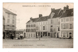 77 REBAIS, Un Coin De La Place. - Rebais