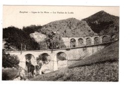 38 Dauphiné, Ligne De La Mure. Les Viaducs De Loulla. éditeur P.G à La MURE. - Sonstige & Ohne Zuordnung