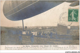 AV-BFP2-0426 - AVIATION - Le Ballon Dirigeable La Ville De Paris - Aeronaves