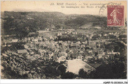 AQ#BFP2-19-0352 - BORT - Vue Panoramique Et Au Fond Les Montagnes Des Monts D'Auvergne - Sonstige & Ohne Zuordnung