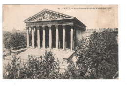 75 PARIS,  Vue D'ensemble De La Madeleine. - Autres Monuments, édifices