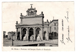 ROMA, Fontaine Paola Al Gianicolo. 2 SCAN. - Orte & Plätze