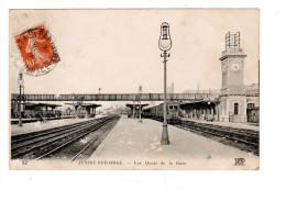 91 JUVISY Sur ORGE, Les Quais De La Gare. - Juvisy-sur-Orge