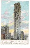 NEW YORK, Times Building. 2 SCAN. - Autres Monuments, édifices