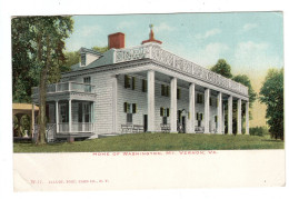 Home Of Washington, MT. VERNON. 2 SCAN. - Autres & Non Classés