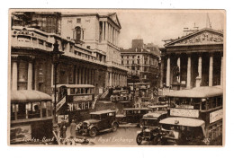 LONDON, Bank Of England And Royal Exchange. - Autres & Non Classés