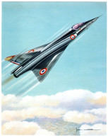 MIRAGE III ( Marcel DASSAULT ), Avion D'interception De Chasse Et Appui Tactique.  2 SCAN. - Luftfahrt