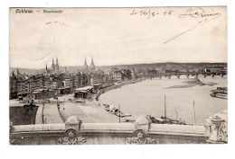 COBLENZ, Moselansicht. Vue Sur La Moselle. 2 SCAN. - Koblenz