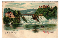 DER RHEINFALL,  N°8407. 2 SCAN. - Other & Unclassified