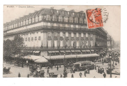 75 PARIS, Grand Hôtel. - Cafés, Hôtels, Restaurants