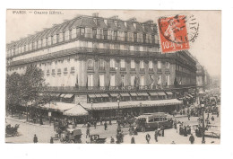 75 PARIS, Grand Hôtel. - Cafés, Hotels, Restaurants