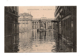 PARIS, Inondations De 1910. Rue De Bourgogne, Palais Bourbon. - Alluvioni Del 1910