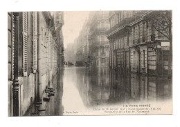 PARIS, Inondations De 1910. Perspective De La Rue De L'Université. - Alluvioni Del 1910