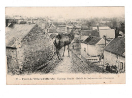 60 Forêt De VILLERS COTTERÊTS, Équipage MENIER, Hallali De Cerf Sur Un Toit à HARAMONT. - Autres & Non Classés