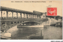 AR#BFP1-75-0809 - PARIS - Viaduc Du Métropolitain à Passy - Parigi By Night