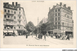 AR#BFP1-69-0670 - LYON - Place Du Pont Et Cours Gambetta - Commerces - Lyon 1