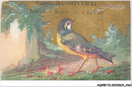 AQ#BFP3-CHROMOS-0730 - DOUAI - Maison Dassonville - Salon De Coiffure - Un Oiseau - Autres & Non Classés