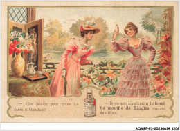 AQ#BFP3-CHROMOS-0601 - LYON - Alcool De Menthe De Ricqlès - Que Fais-tu Pour Avoir - Otros & Sin Clasificación